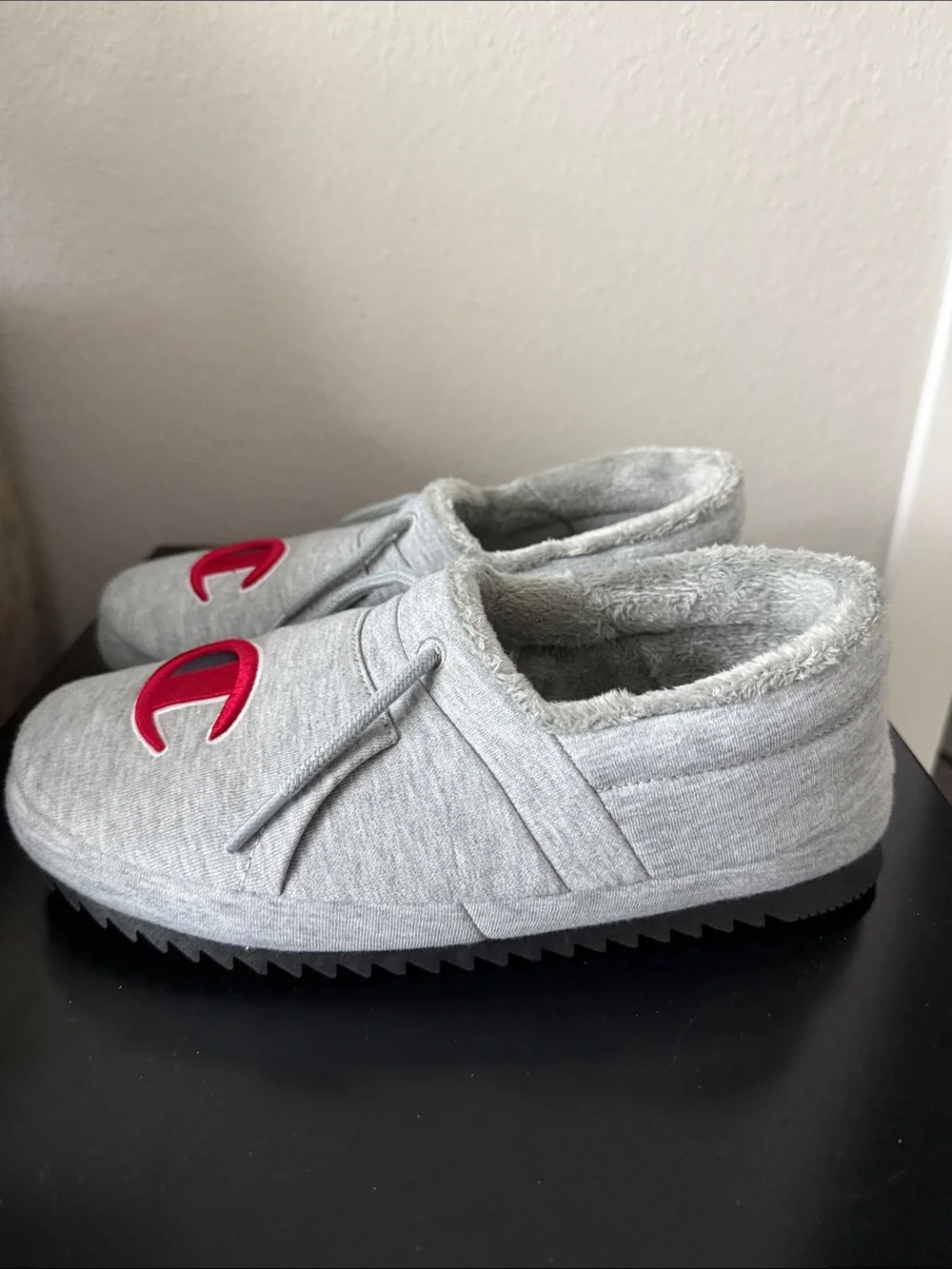 Champion University Slippers “Heather Gray”